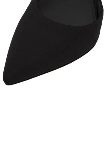 Womens Pumps Point Closed Toe Heels Buckle Ankle Strap D'Orsay Heeled Sandals