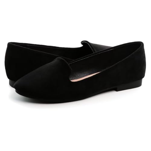 Women's Flats Classic Candy Colored Cute Slip On Ballet Shoes Soft Solid Dress Flat Shoes