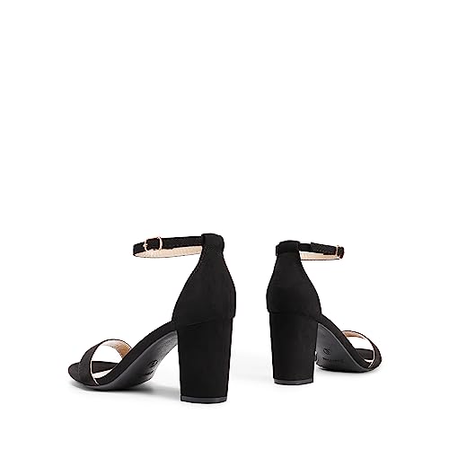 Women's Chunk Low Heel Pump Sandals