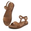 Flat Sandals for Women – Open Toe 1 Band Ankle Strap Summer Dressy Sandals, Lightweight Casual Strappy Slip-On Flats with