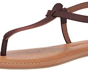 Women's Casual Thong Sandal with Ankle Strap
