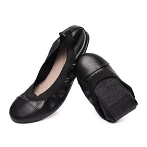 Women's Ballet Flats Classic Round Toe Flats Shoes Casual Comfort Slip On Soft Walking Shoes