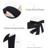 Womens Strappy High Heels Chunky Heeled Sandals Bow Tie Lace Up Open Toe Pumps Dress Wedding Comfortable Shoes