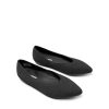 Pointed Toe Flats for Women, Comfortable Dressy Knit Ballet Flats with Arch Support, Women's Dress Shoes for Work Office