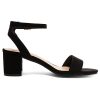 Women's Open Toe Ankle Strap Low Block Chunky Heels Sandals Party Dress Pumps Shoes