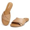Sandals Women Dressy Summer Flat Comfortable Fashion Beach Cute Ladies Slides Leather Casual Dress Women's Sandals 2025 Size