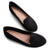 Women's Flats Classic Candy Colored Cute Slip On Ballet Shoes Soft Solid Dress Flat Shoes