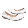 Women's Ballet Flats Round Toe Slip On Flats Shoes Casual Dress Shoes Foldable Portable Travel Ballet Flat