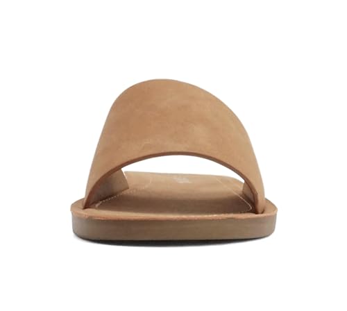 Shoes Efron-S Women Flip Flops Basic Plain Slippers Slip On Sandals Slides Casual Peep Toe Beach