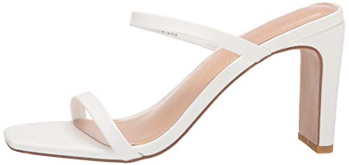 Women's Avery Square Toe Two Strap High Heeled Sandal