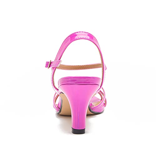 Unisex Men's Women's Sandals Ankle Strap Cross Slingback Kitten Heel