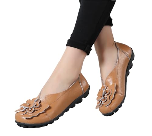 Loafers for Women Business Casual Shoes Comfortable & Lightweight Penny Loafers Slip On Work Flats