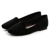 Women Cute Slip-On Ballet Shoes Soft Solid Classic Pointed Toe Flats