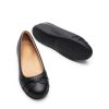 Women’s Ballet Flats, Comfortable Round Toe Slip on Dressy Work Office Shoes with Arch Support
