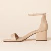 Women's Two Strap Heeled Sandal