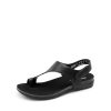 Women's Comfortable Cork Footbed Arch Support Sandals Casual to Dressy Thong Walking Flat Sandals for Summer