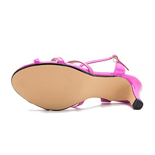 Unisex Men's Women's Sandals Ankle Strap Cross Slingback Kitten Heel