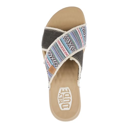 Hey Dude Women's Christi Slide Festival Blue