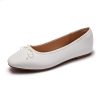 Women's Round Toe Ballet Flats Comfortable Bow Dressy Flats Shoes for Women
