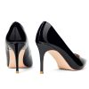 3 in Classic Pointy Pull on Heeled Wedding Pumps - Comfortable Stiletto Closed Toe Dress Heels for Prom Work