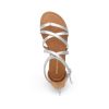 Women's Dressy Gladiator Summer Cross Strappy Sandals Comfort Flat Casual Beach Fisherman Thong Sandals