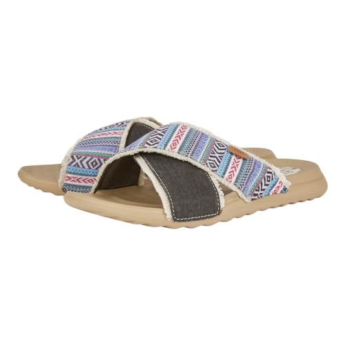 Hey Dude Women's Christi Slide Festival Blue