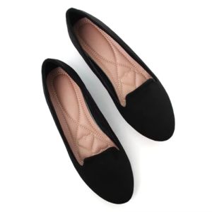 Women Cute Slip-On Ballet Shoes Soft Solid Classic Pointed Toe Flats