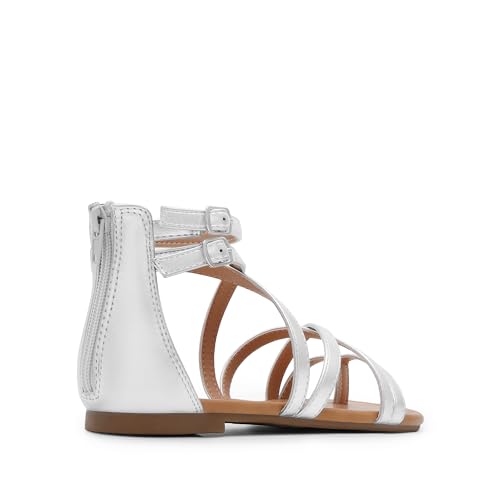 Women's Dressy Gladiator Summer Cross Strappy Sandals Comfort Flat Casual Beach Fisherman Thong Sandals