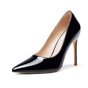 Women's High Heels Pumps Closed Pointed Toe Stiletto 4inch Heels Classic Office Special Dressy Wedding Pump Shoes