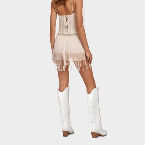 White Cowgirl Boots Women Cowboy Knee High Tall Boots Chunky Heel Pointed Toe Pull-On Western Wide Calf Boats Country Fashion