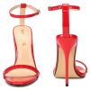 Unisex Men's Women's Strappy Sandals Heels, Stilletos High Heeled Sandals