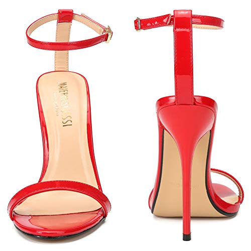 Unisex Men's Women's Strappy Sandals Heels, Stilletos High Heeled Sandals