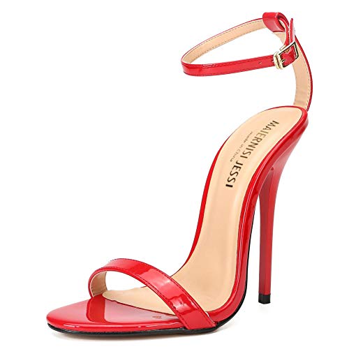 Unisex Men's Women's Strappy Sandals Heels, Stilletos High Heeled Sandals