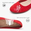 Flats for Women Round Toe Flat Shoes Dressy Black Ballet Flats Comfortable Womens Dress Shoes Ballerina Flats for Work