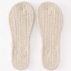 Indian Cotton Room Sandal - XL (Ecru)