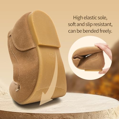 Women's Flats Shoes Ballet Flats Fashion Round Toe Comfortable Flats Dressy Slip on Loafers for Women