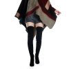 Women Stretch Suede Chunky Heel Over The Knee Boots Thigh High for Women