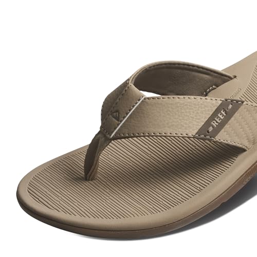 Santa Ana Men's Flip Flop, Arch Support, Water Friendly, Non Marking Outsole