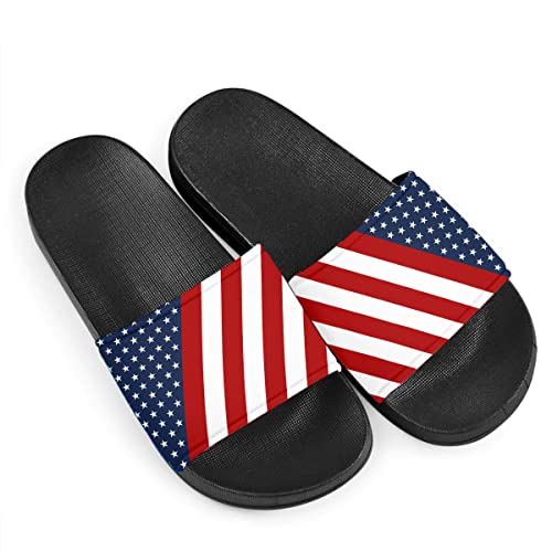 Novelty Patten Slippers for Women Men, Non-Slip Single Band Slide Sandals Open Toe Soft Sole Flat Sandals