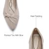 Pointed Toe Flats for Women Ballet Flats Comfortable Dressy Knit Lightweight Casual for Work Office Womens Flats