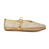 Mesh Ballet Flats for Women Buckle Strap Comfy Mary Jane Flats Fishnet Causal Daily Dress Ballerina Flat Shoes