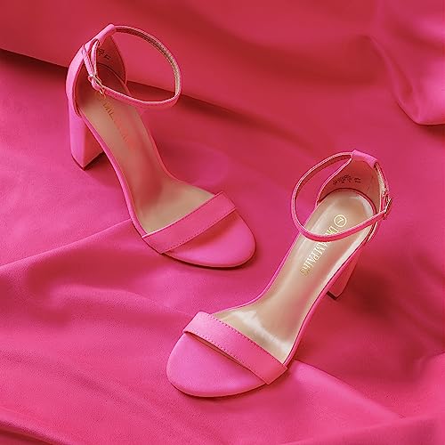 Women's Hi-Chunk High Heel Pump Sandals