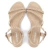 Women’s Flat Sandals Slip On Summer Gladiator Open Toe Braided Slingback Shoes
