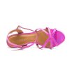 Unisex Men's Women's Sandals Ankle Strap Cross Slingback Kitten Heel