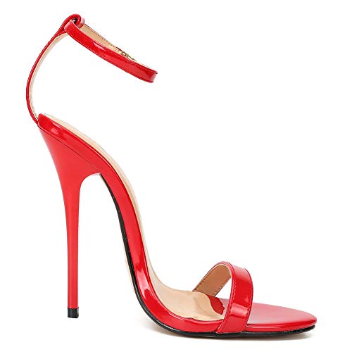 Unisex Men's Women's Strappy Sandals Heels, Stilletos High Heeled Sandals