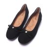 Women's Comfortable Ballet Flats Round Toe Flat Shoes for Women Bow Dressy Flats Shoes with Arch Support Insole