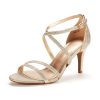 Women's Fashion Stilettos Open Toe Pump Heel Sandals
