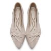 Pointed Toe Flats for Women Ballet Flats Comfortable Dressy Knit Lightweight Casual for Work Office Womens Flats