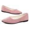 Women Pointed Toe Ballets Flats Comfort Slip On Walking Shoes for Driving