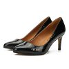 Unisex Men's Women's Classic Mid Kitten Heel Pumps